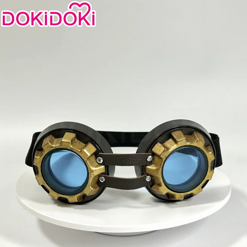 【Partially Ready For Ship】DokiDoki Game Cosplay Cosplay Wig / Earrings / Nose Ring / Tattoo / Goggle Curly Red / Young Version Black-Red / Gradient Color Matching Reverse Warping - Image 21