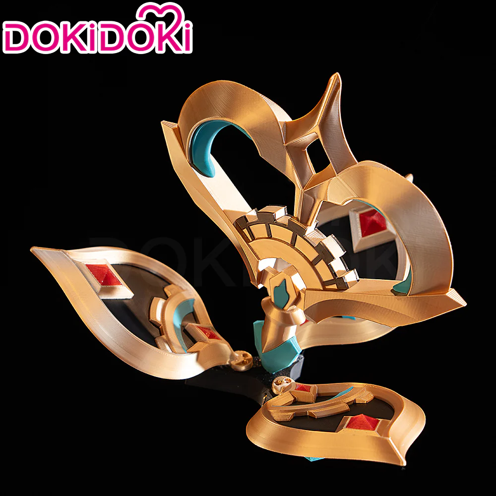 【Partial Ready For Ship】DokiDoki Game Genshin Impact Cosplay Marionette Costume Sandrone Wind-up Key Accessory Prop - Image 2
