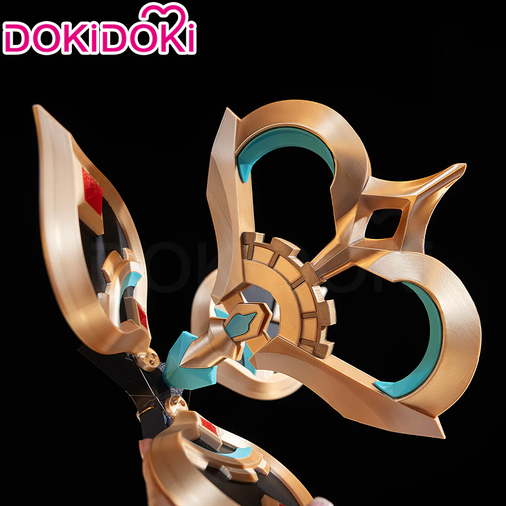 【Partial Ready For Ship】DokiDoki Game Genshin Impact Cosplay Marionette Costume Sandrone Wind-up Key Accessory Prop - Image 3