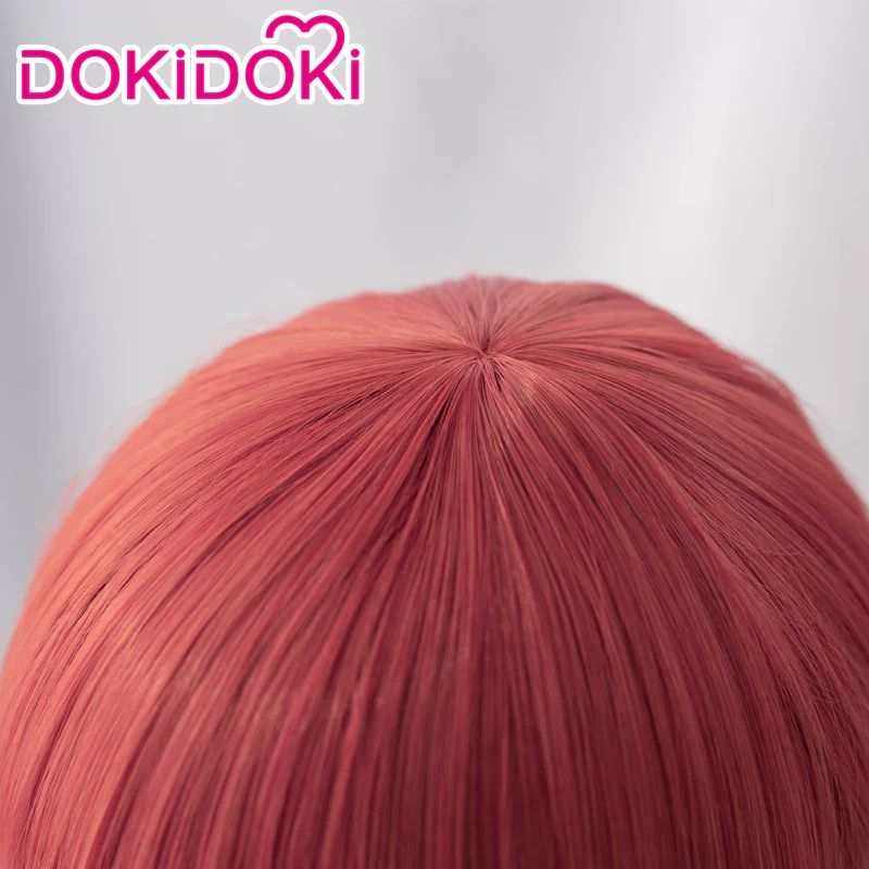 【Mange Ver. Ready For Ship】DokiDoki  Manga Anime Cosplay Wig Long Red Halloween - Image 3