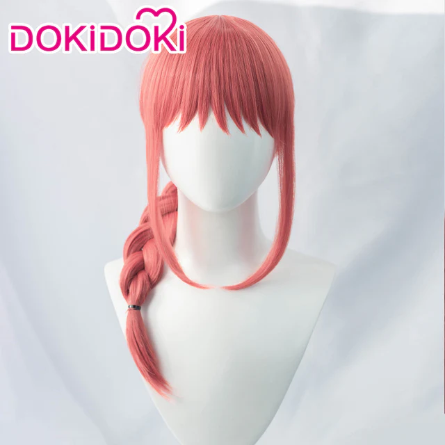 【Mange Ver. Ready For Ship】DokiDoki  Manga Anime Cosplay Wig Long Red Halloween - Image 5