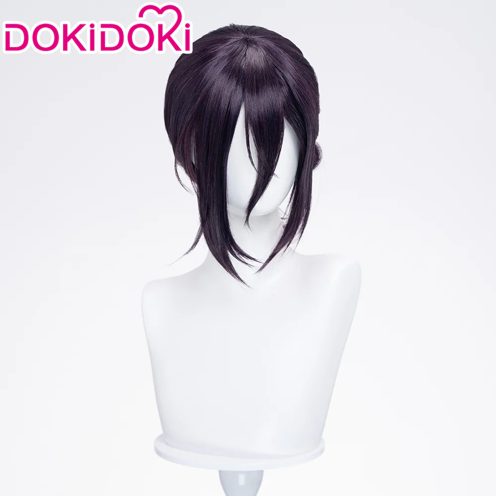 【Movie Ver Ready For Ship】DokiDoki Manga Coslay Wig / Choker Women Purple Halloween - Image 10