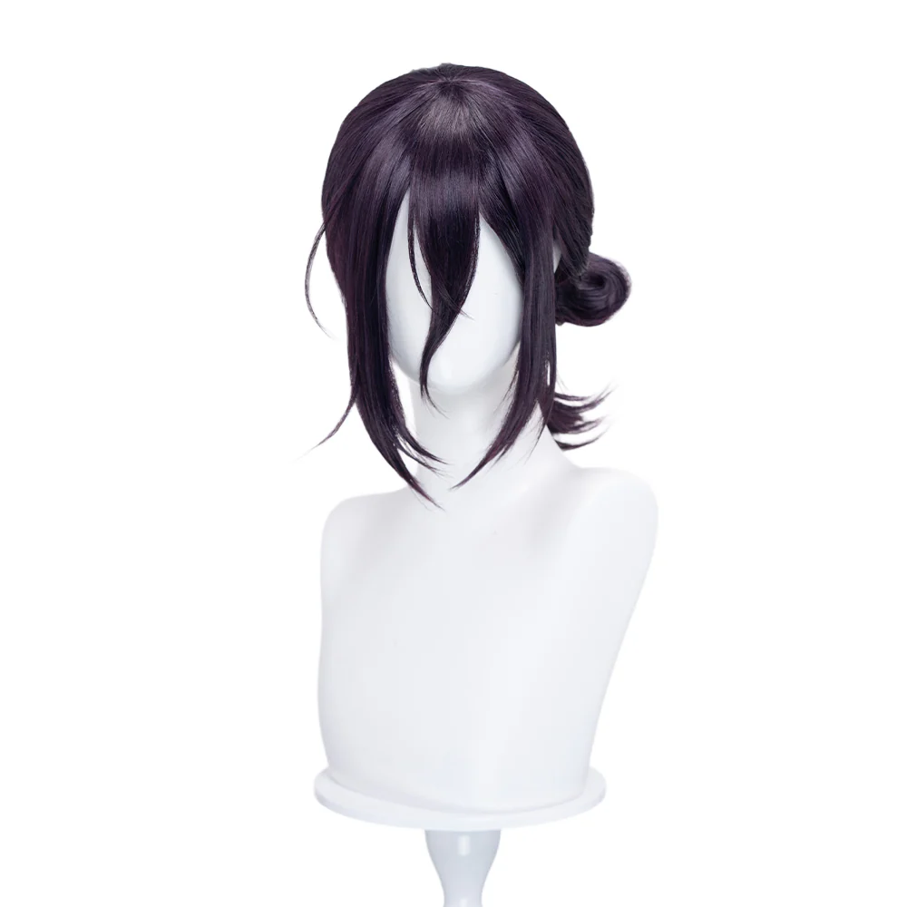 【Movie Ver Ready For Ship】DokiDoki Manga Coslay Wig / Choker Women Purple Halloween - Image 12