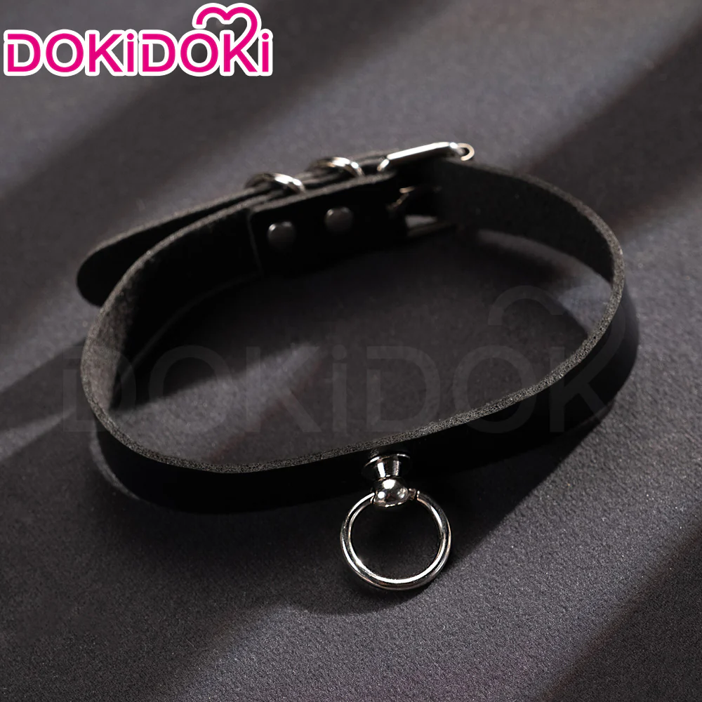 【Movie Ver Ready For Ship】DokiDoki Manga Coslay Wig / Choker Women Purple Halloween - Image 13
