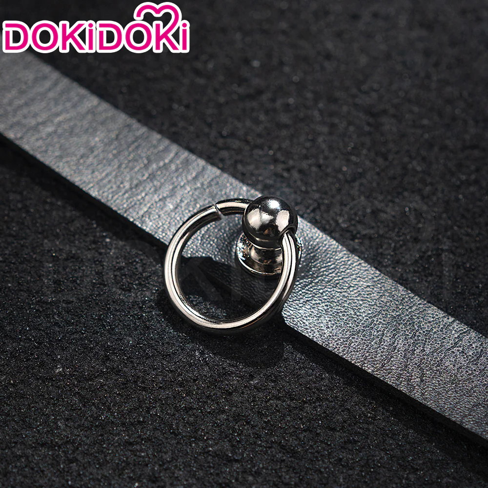 【Movie Ver Ready For Ship】DokiDoki Manga Coslay Wig / Choker Women Purple Halloween - Image 14