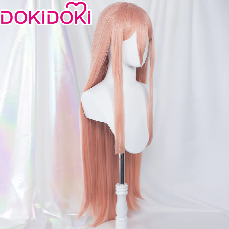 DokiDoki  Manga Cosplay Wig Long Light Orange Halloween