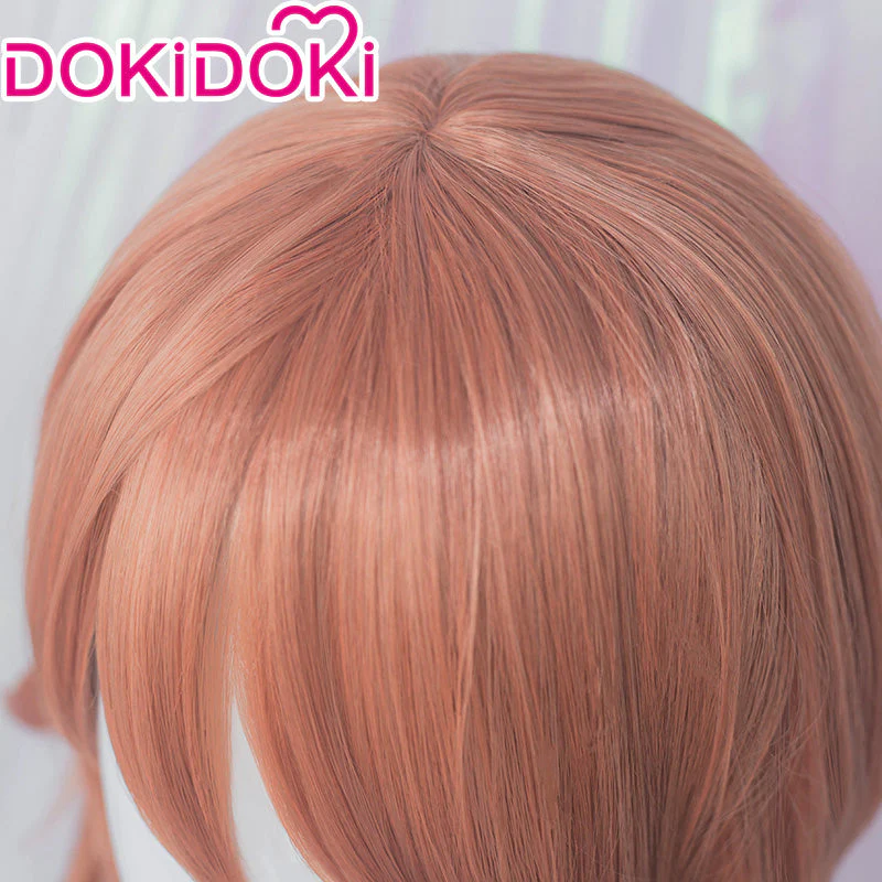 【Ready For Ship】DokiDoki  Manga Cosplay Wig Long Straight Orange Halloween - Image 3