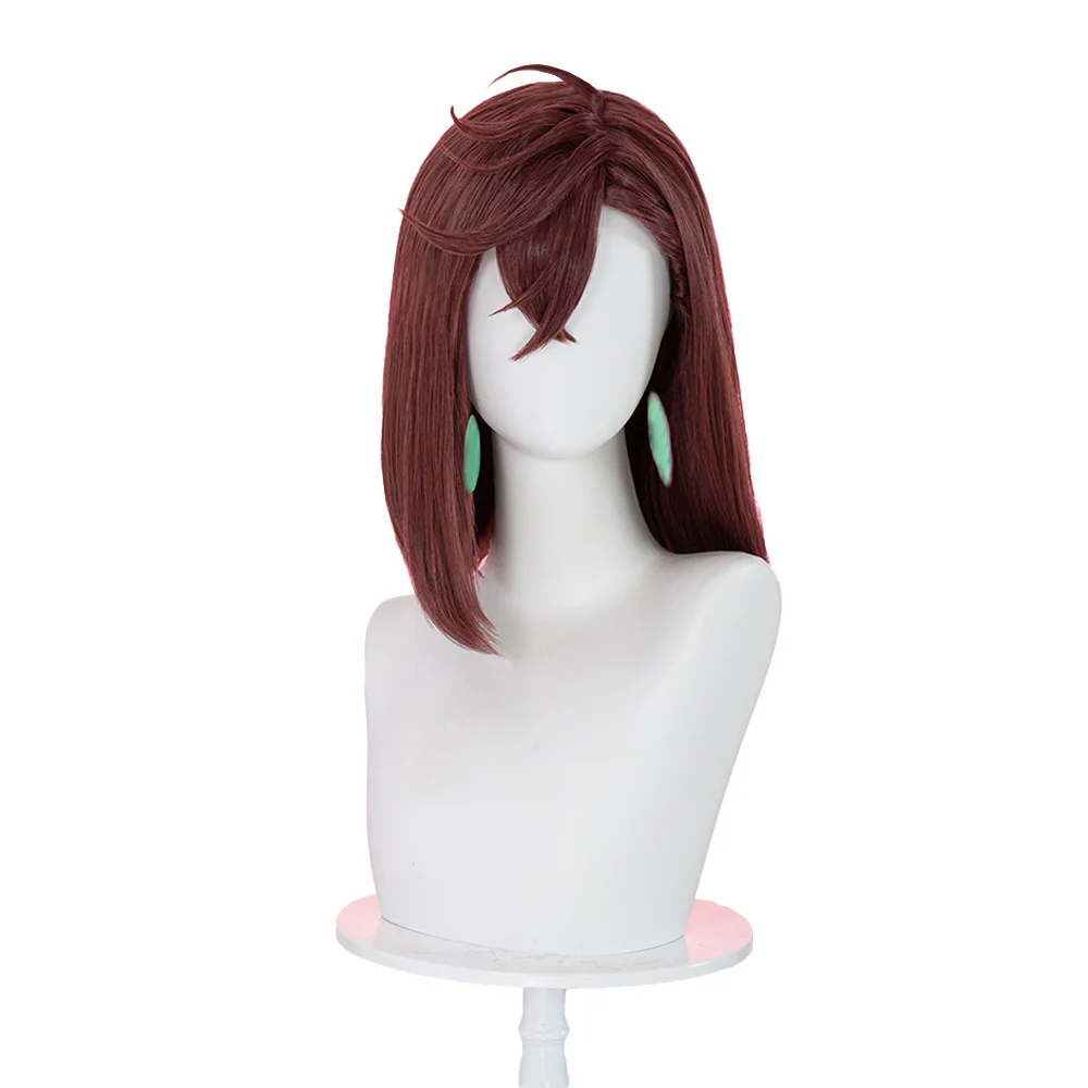 【US/EU LOCAL SHIPPING】Dokidoki-SR Anime DDD Cosplay Pink Uniform Costume / Wig Female - Image 7