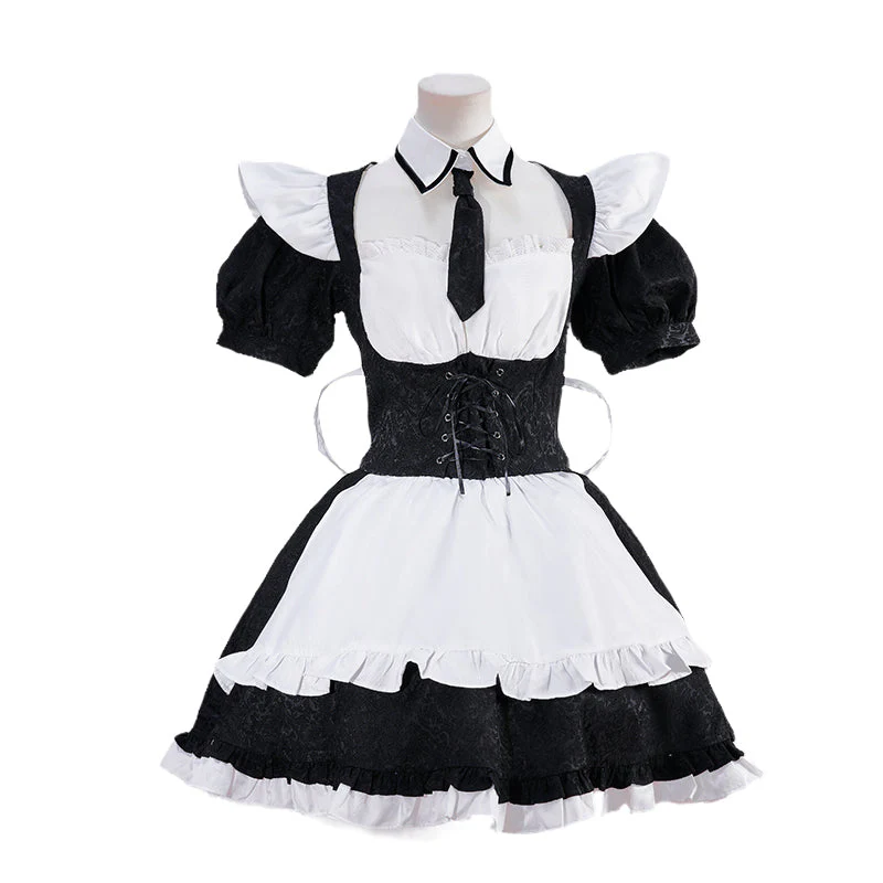【Ready For Ship】DokiDoki-SR Cosplay Black White Costume Maid