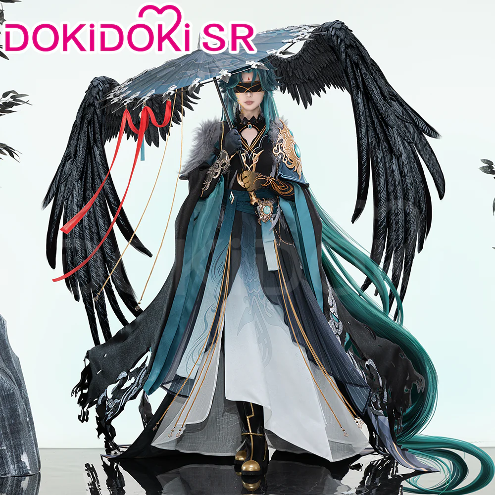 DokiDoki-SR Game Genshin Impact Cosplay Xiao Costume Doujin - Image 2