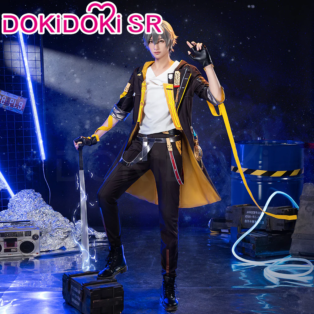 DokiDoki-SR Game Honkai: Star Rail Cosplay Trailblazer Caelus Cosplay Costume Man