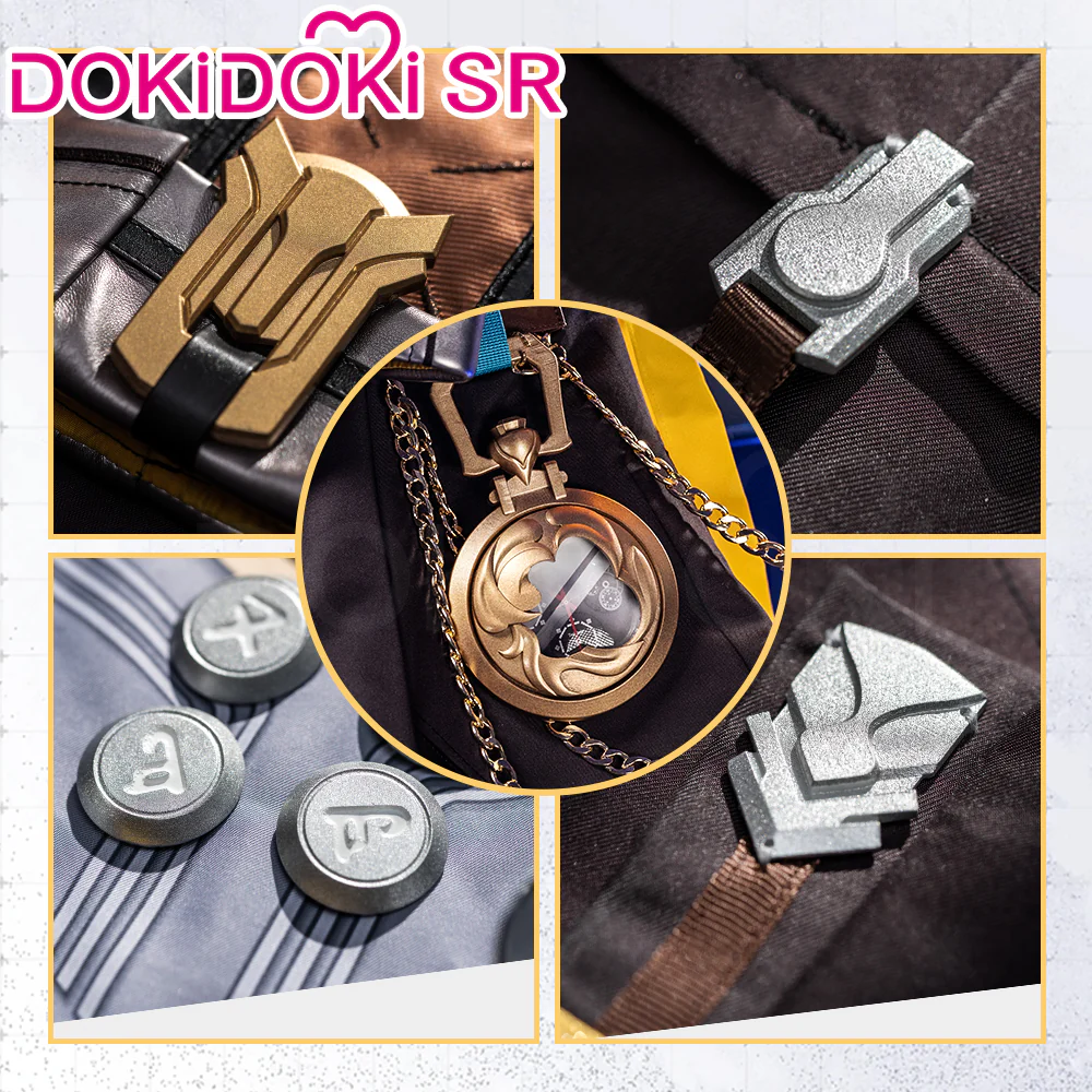 DokiDoki-SR Game Honkai: Star Rail Cosplay Trailblazer Caelus Cosplay Costume Man - Image 2