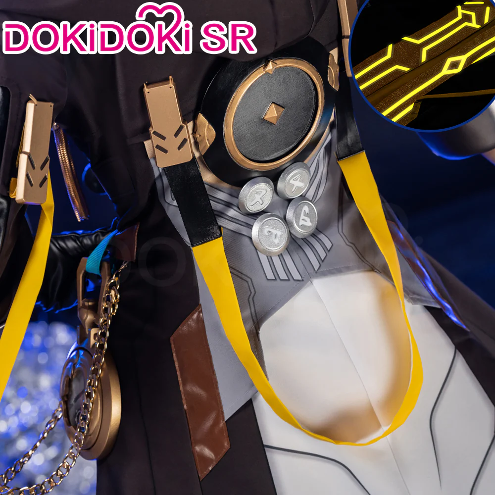 DokiDoki-SR Game Honkai: Star Rail Cosplay Trailblazer Caelus Cosplay Costume Man - Image 3