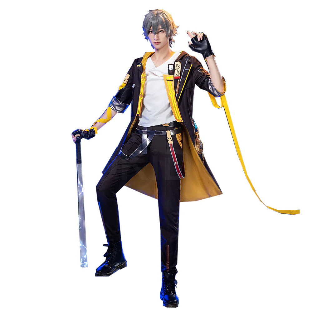 DokiDoki-SR Game Honkai: Star Rail Cosplay Trailblazer Caelus Cosplay Costume Man - Image 4