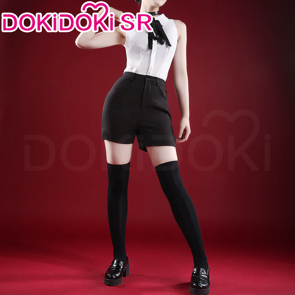 【Partially Ready For Ship】DokiDoki-SR Manga Anime Cosplay Costume Women Halloween Black White