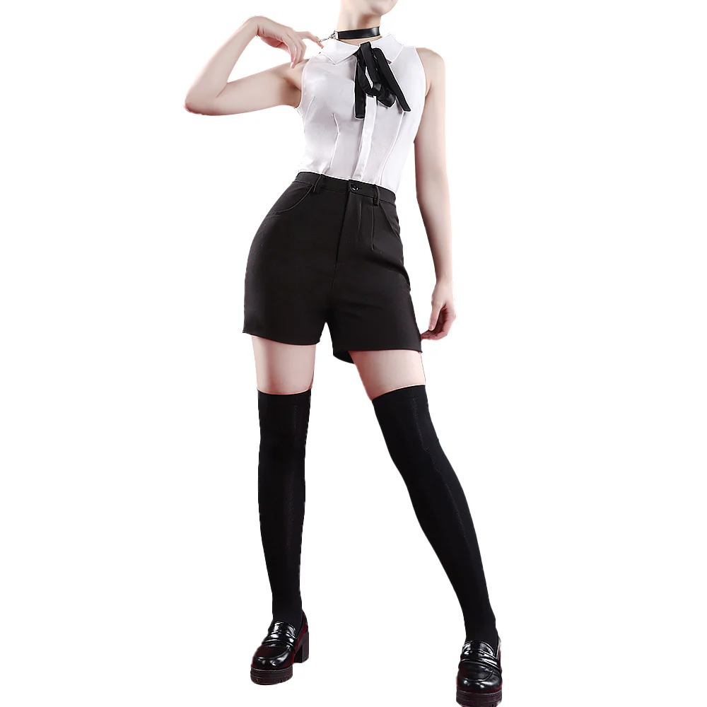 【Partially Ready For Ship】DokiDoki-SR Manga Anime Cosplay Costume Women Halloween Black White - Image 2