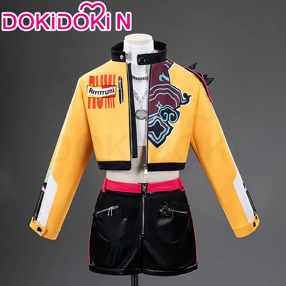 【Ready For Ship】【Kids Version】【Size S-2XL】【Last Batch】DokiDoki-N Movie Anime KPOP KILLER Cosplay Costume YELLOW SERIES Children Version