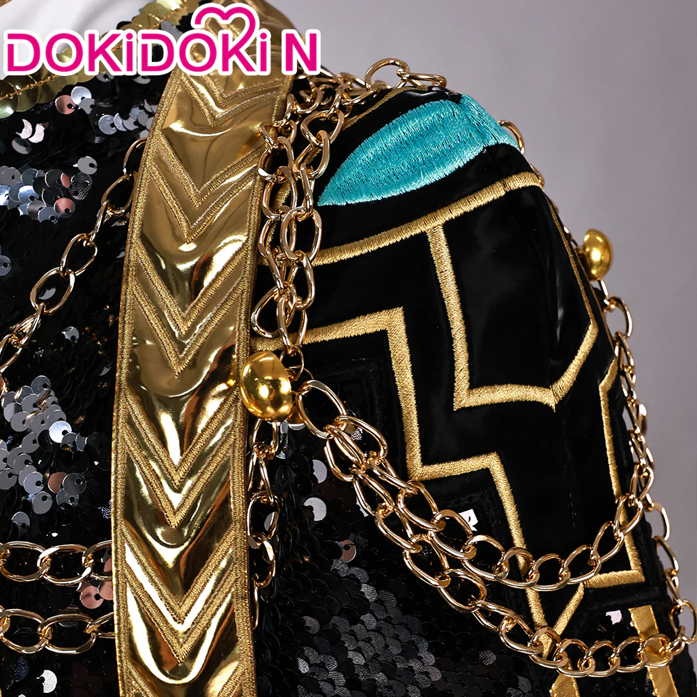 【Ready For Ship】【Last Batch】DokiDoki-N Movie Anime KPOP KILLER Cosplay Costume GOLD SERIES - Image 5