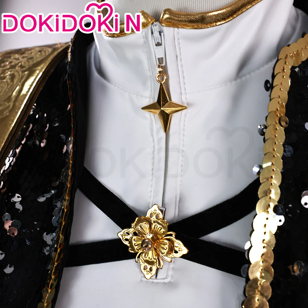 【Ready For Ship】【Last Batch】DokiDoki-N Movie Anime KPOP KILLER Cosplay Costume GOLD SERIES - Image 6