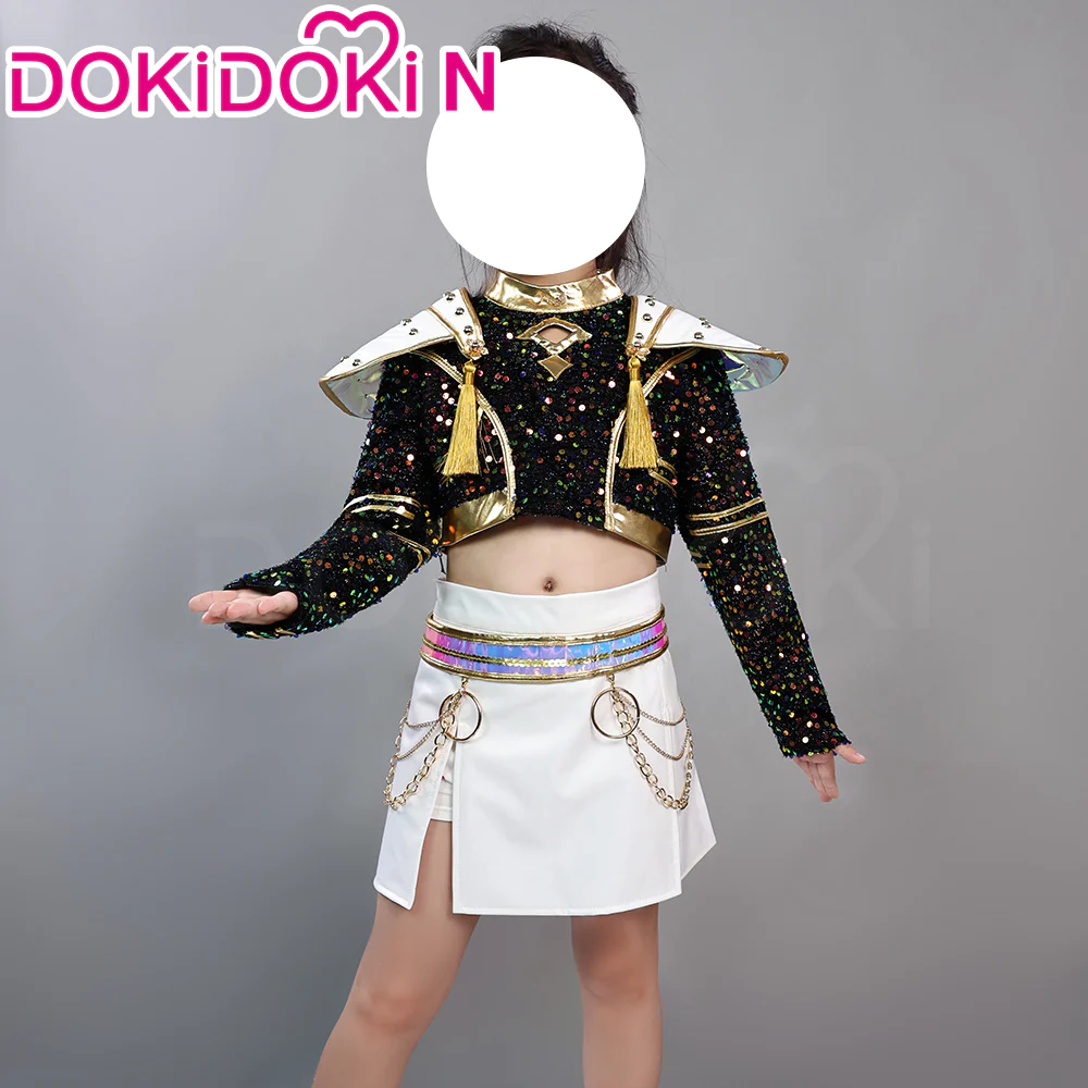 【Ready For Ship】【Last Batch】【Kids Version】DokiDoki-N Movie Anime KPOP KILLER Cosplay Costume GOLD SERIE Children Version - Image 3