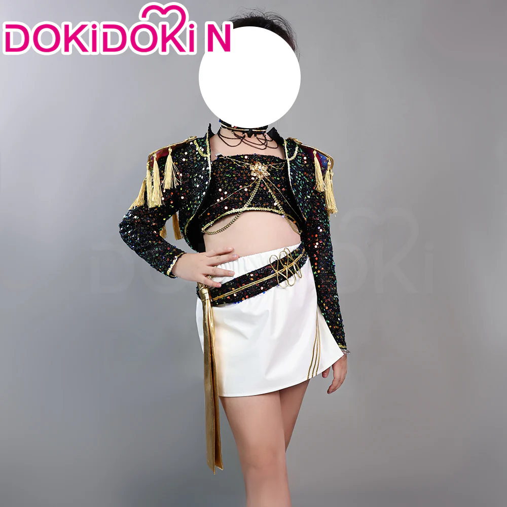 【Ready For Ship】【Last Batch】【Kids Version】DokiDoki-N Movie Anime KPOP KILLER Cosplay Costume GOLD SERIE Children Version - Image 4