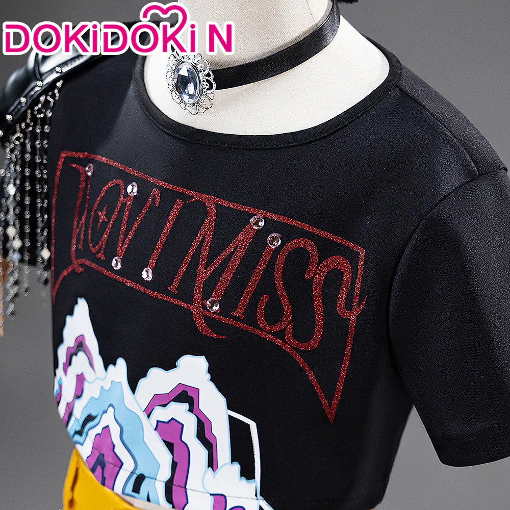 【Ready For Ship】【Last Batch】【Kids Version】DokiDoki-N Movie Anime KPOP KILLER Cosplay Costume YELLOW SERIES  Children Version - Image 3