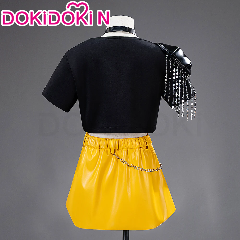 【Ready For Ship】【Last Batch】【Kids Version】DokiDoki-N Movie Anime KPOP KILLER Cosplay Costume YELLOW SERIES  Children Version - Image 4