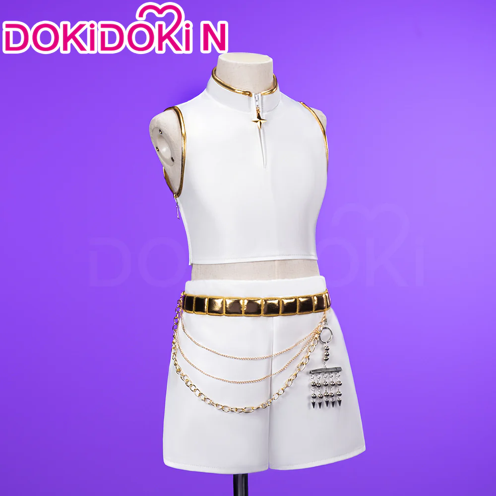【Ready For Ship】【Last Batch】【Kids Version】DokiDoki-N Movie Anime KPOP KILLER Costume WHITE SERIES Children Version - Image 3
