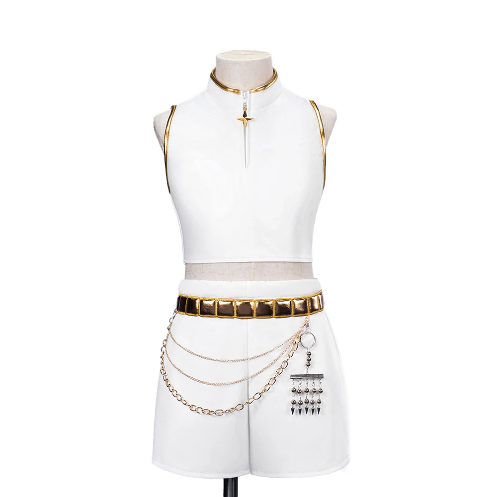 【Ready For Ship】【Last Batch】【Kids Version】DokiDoki-N Movie Anime KPOP KILLER Costume WHITE SERIES Children Version - Image 6