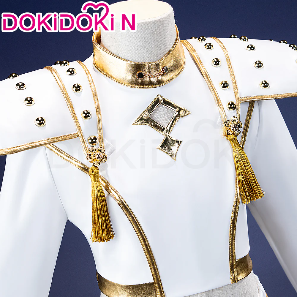 【Ready For Ship】【Last Batch】【Kids Version】DokiDoki-N Movie Anime KPOP KILLER Cosplay Costume White SERIES  Children Version - Image 5