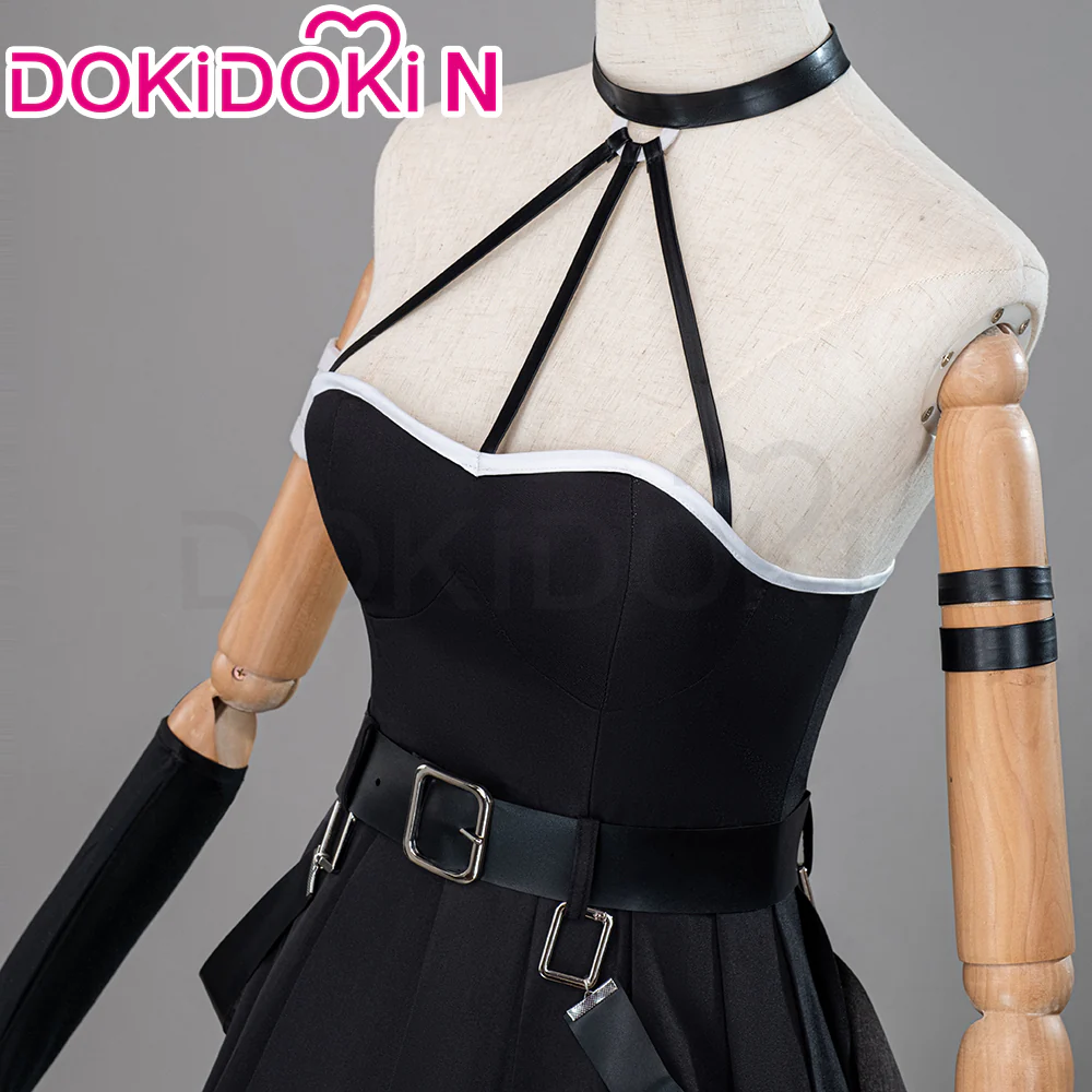 【In Stock】【Size S-2XL】DokiDoki-R Anime Cosplay Cosplay Übell Costume Dress - Image 4