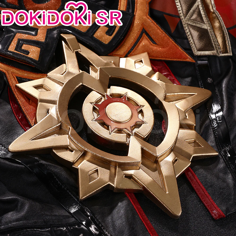 【US/EU LOCAL SHIPPING 】【Size S-2XL】DokiDoki-SR Game Genshin Impact Cosplay Pyro Archon Mavuika Costume Natlan - Image 4