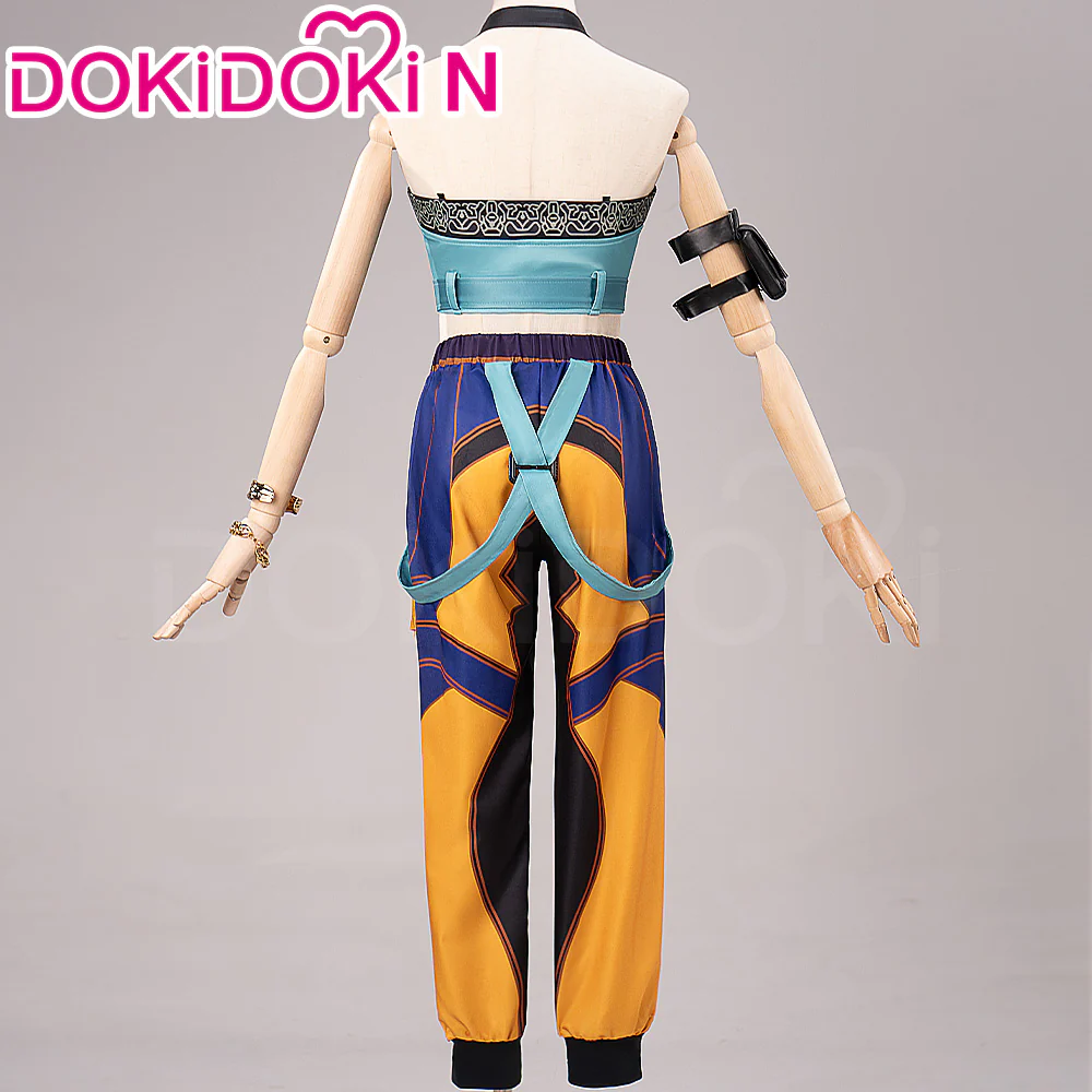 【Ready For Ship】【Size XS-3XL】【Last Batch】DokiDoki-N Movie Anime KPOP KILLER Cosplay Costume YELLOW SERIES - Image 4
