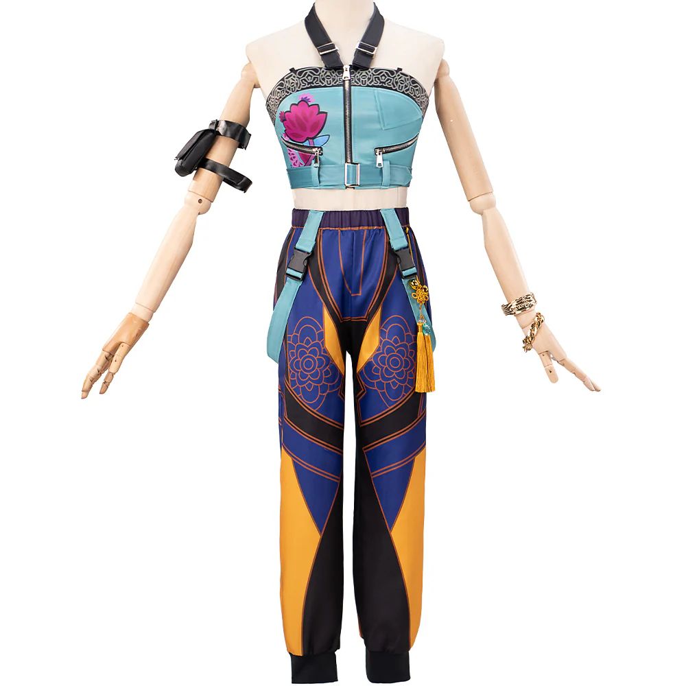 【Ready For Ship】【Size XS-3XL】【Last Batch】DokiDoki-N Movie Anime KPOP KILLER Cosplay Costume YELLOW SERIES - Image 6