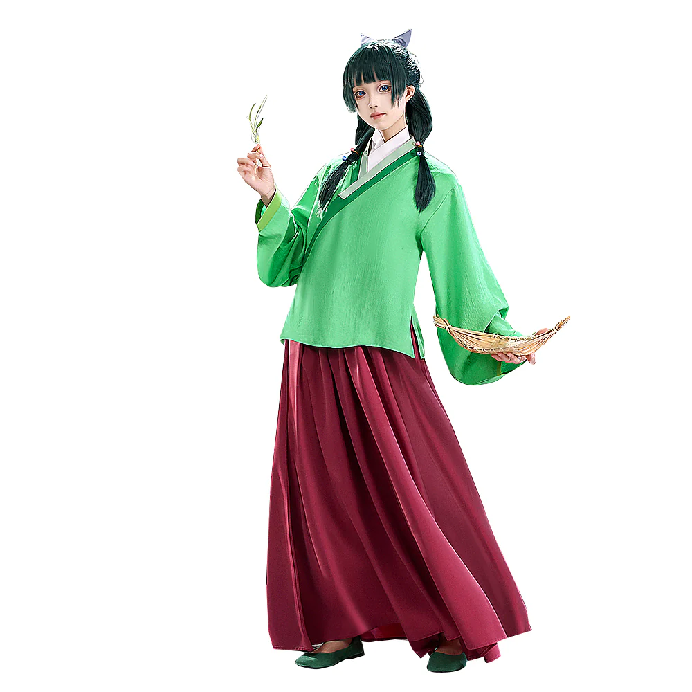 【US/EU LOCAL SHIPPING】【Size XS-4XL】DokiDoki-SR Anime The Apothecary Diaries Cosplay Maomao Costume Mao Mao - Image 5