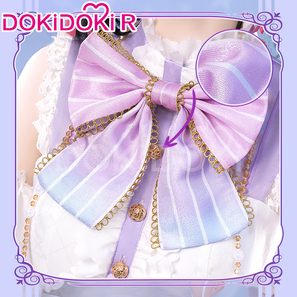 【Size S-XL】DokiDoki-R Anime LoveLive! School Idol Project Cosplay Lovelive Yazawa Nico Costume White Day - Image 4