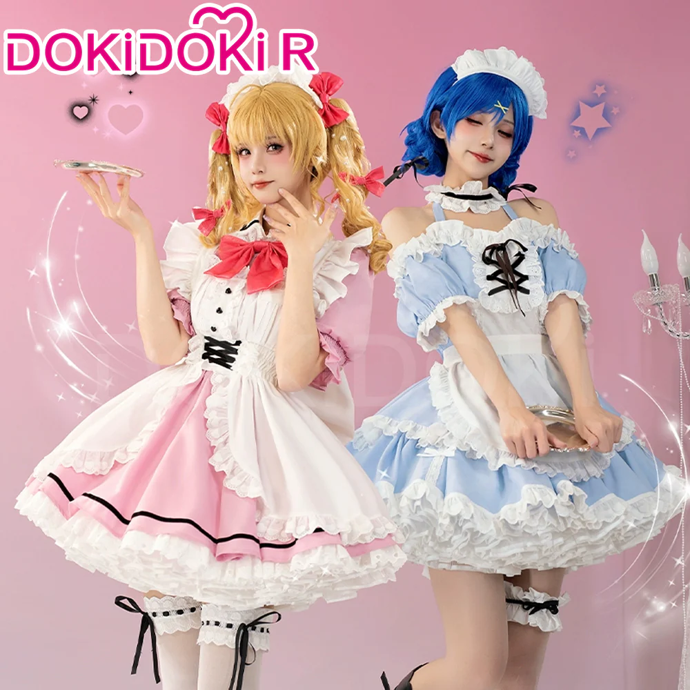 【In Stock】DokiDoki-R Anime Mermaid Melody Pichi Pichi Pitch Cosplay Nanami Luchia / Hanon Hosho Costume