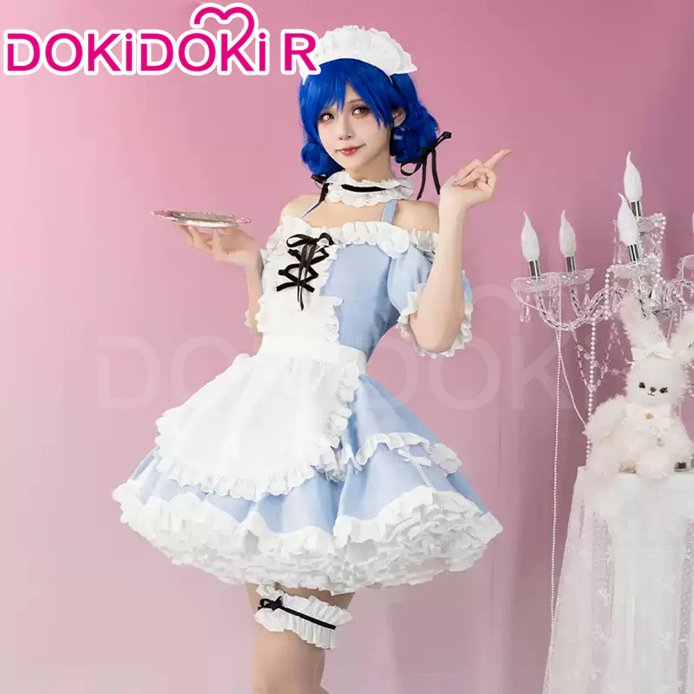 【In Stock】DokiDoki-R Anime Mermaid Melody Pichi Pichi Pitch Cosplay Nanami Luchia / Hanon Hosho Costume - Image 3