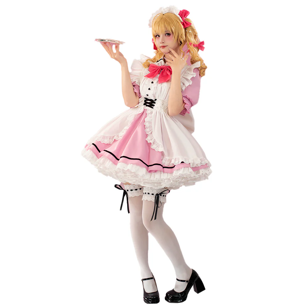 【In Stock】DokiDoki-R Anime Mermaid Melody Pichi Pichi Pitch Cosplay Nanami Luchia / Hanon Hosho Costume - Image 6
