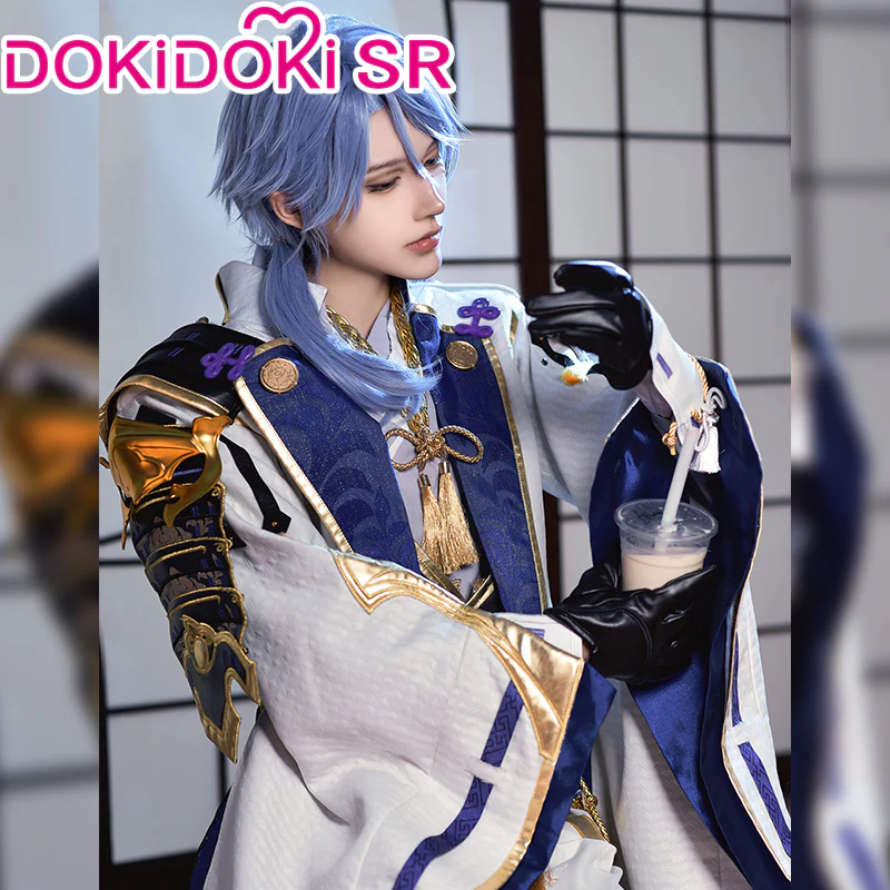 【Ready For Ship】【LAST BATCH】【Clearance Sale】DokiDoki-SR Game Genshin Impact Cosplay Kamisato Ayato Costume / Shoes - Image 5