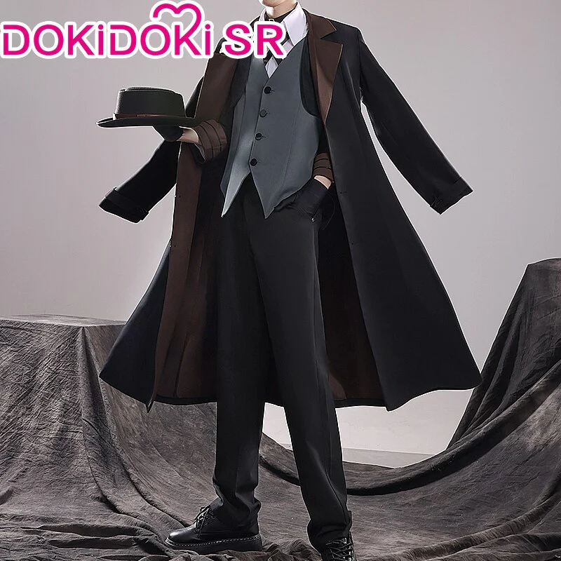 【Partially Ready For Ship】【Size L-3XL】DokiDoki-SR Anime Cosplay Costume Uniform Black Suit