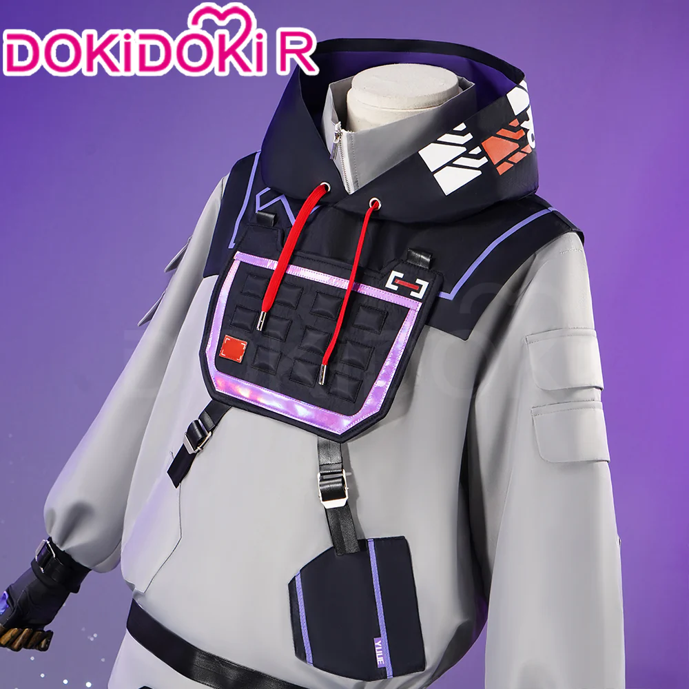 【Partially Ready For Ship】【Size M-2XL】 DokiDoki-R Game Valorant Cosplay ISO Costume Iso - Image 3