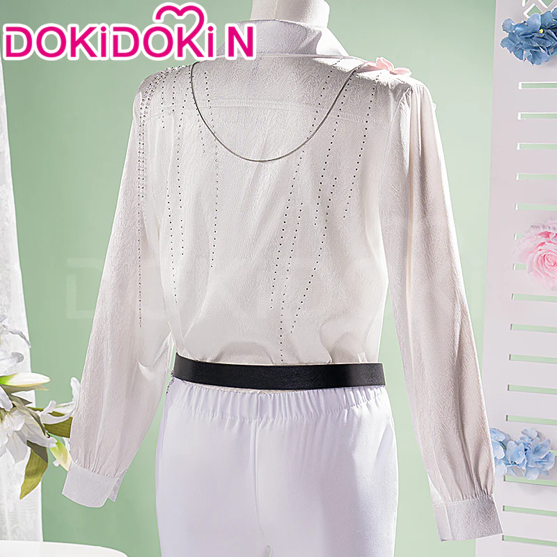 【In Stock】【Size M-3XL】 DokiDoki-N Game Love And Deepspace Cosplay Sylus / Xavier / Zayne / Rafayel / Caleb Costume Spring and Flowers Tops Only - Image 9