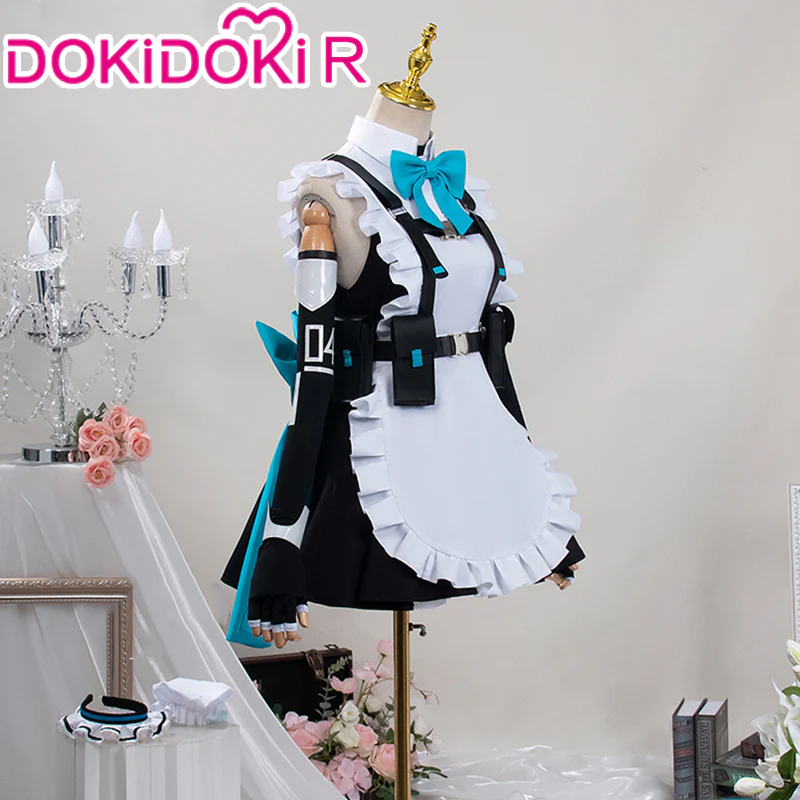 【Size S-2XL】DokiDoki-R Game Blue Archive Cosplay Asuma Toki Costume - Image 4