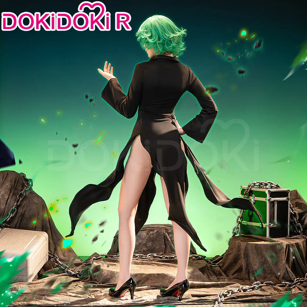【Ready For Ship】【Size XS-XL】DokiDoki-R Anime Cosplay Black Uniform Costume - Image 4