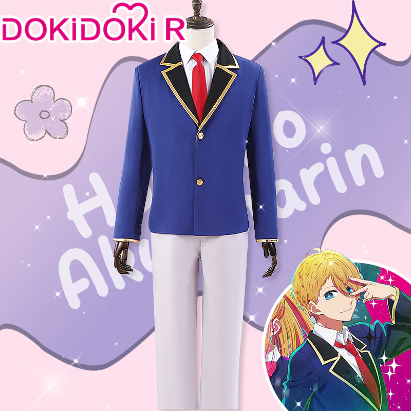 【Ready For Ship】DokiDoki-R  Anime Oshi no Ko Cosplay Hoshino Aquamarine Costume - Image 5
