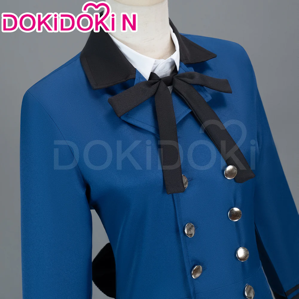 【L Ready For Ship】【Size S-2XL】Dokidoki-N Anime Cosplay Black Butler Kuroshitsuji Ciel Phantomhive Costume - Image 4