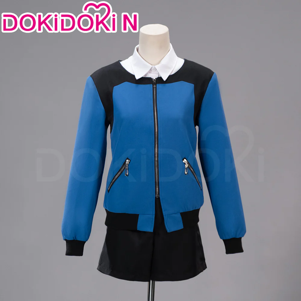 【In Stock】【Size S-2XL】DokiDoki-N Anime Cosplay Blue Costume Halloween Uniform Coat Only