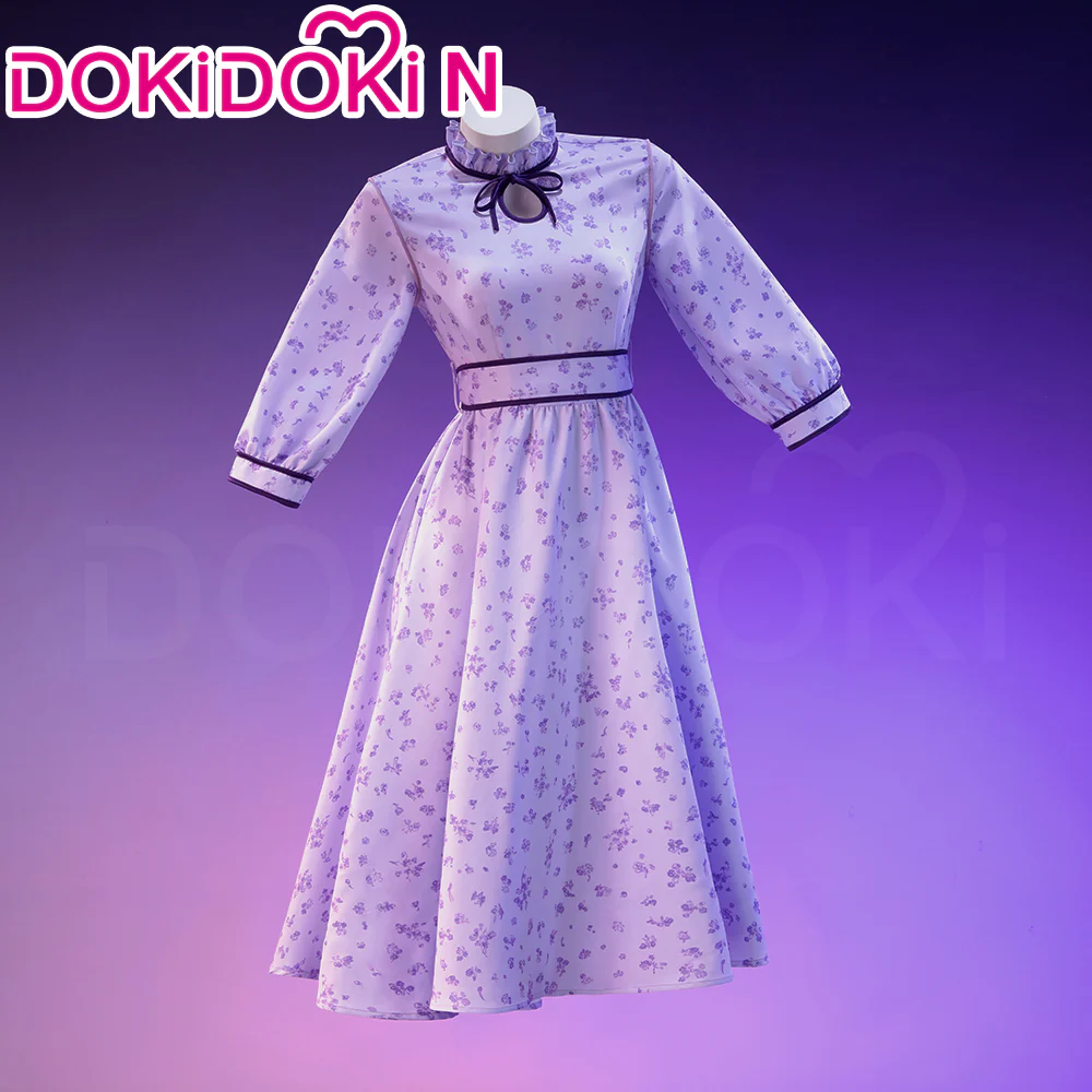 【Size XS-3XL】DokiDoki-N Anime Season 2 Cosplay Costume Purple Dress Casual Wear