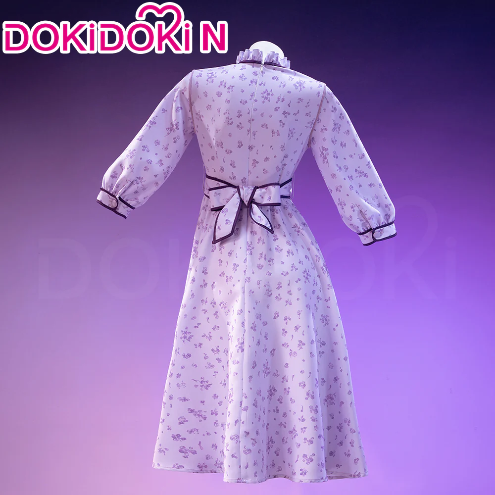 【Size XS-3XL】DokiDoki-N Anime Season 2 Cosplay Costume Purple Dress Casual Wear - Image 2
